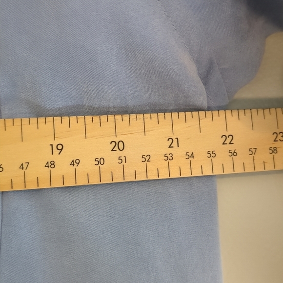 London Fog Short Trench Coat Women's XL Blue Hooded Rain Outdoor Quiet Luxury - Picture 10 of 13